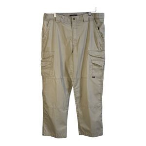 Tru-Spec Tactical Pants Men's Size 36x30 Utility Cargo Pants Khaki Tan Outdoors